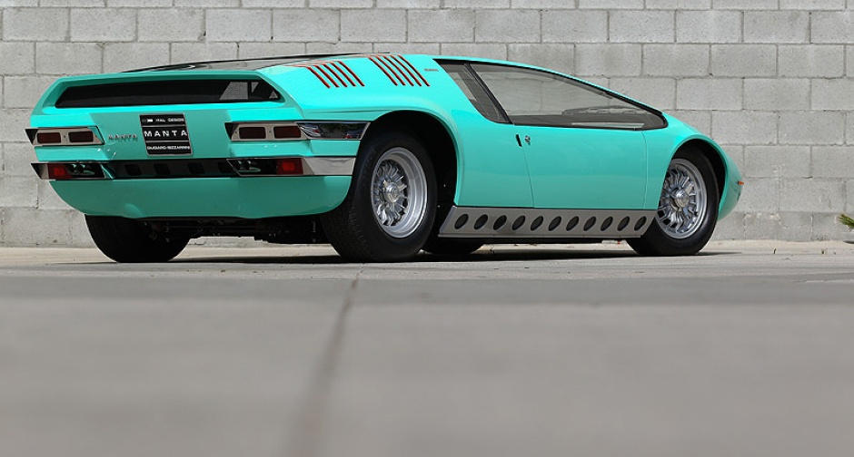 Bizzarrini Rear 1968 Bizzarrini Manta Concept rear by popcat1 on DeviantArt