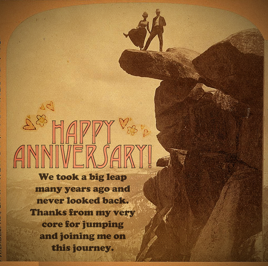 happy anniversary card