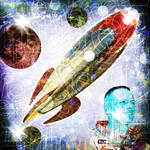 Space Oddity no.182 by dekdav