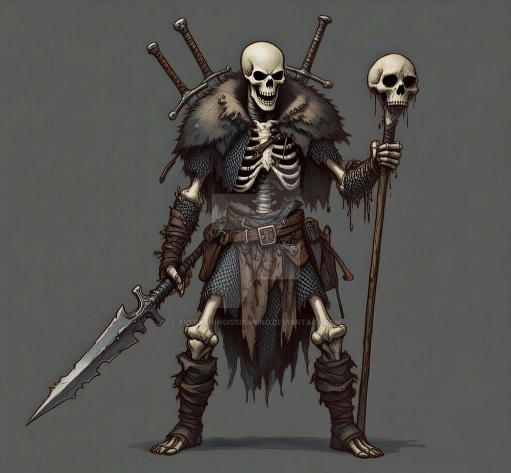 Jobless Skeleton Skeleton 1J by EverythingisSpinning on DeviantArt