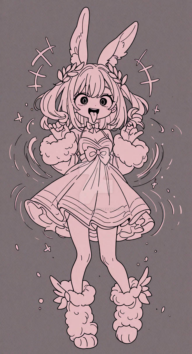 Trickster Humanoid Rabbit Trickster Bunny by EverythingisSpinning on DeviantArt
