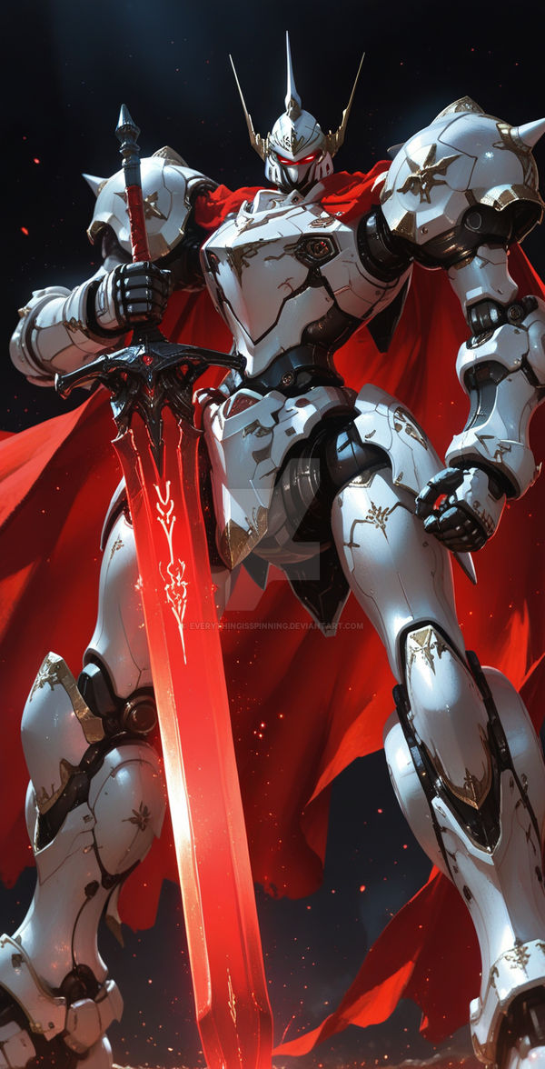 Red Gold Mech Red Mech by EverythingisSpinning on DeviantArt
