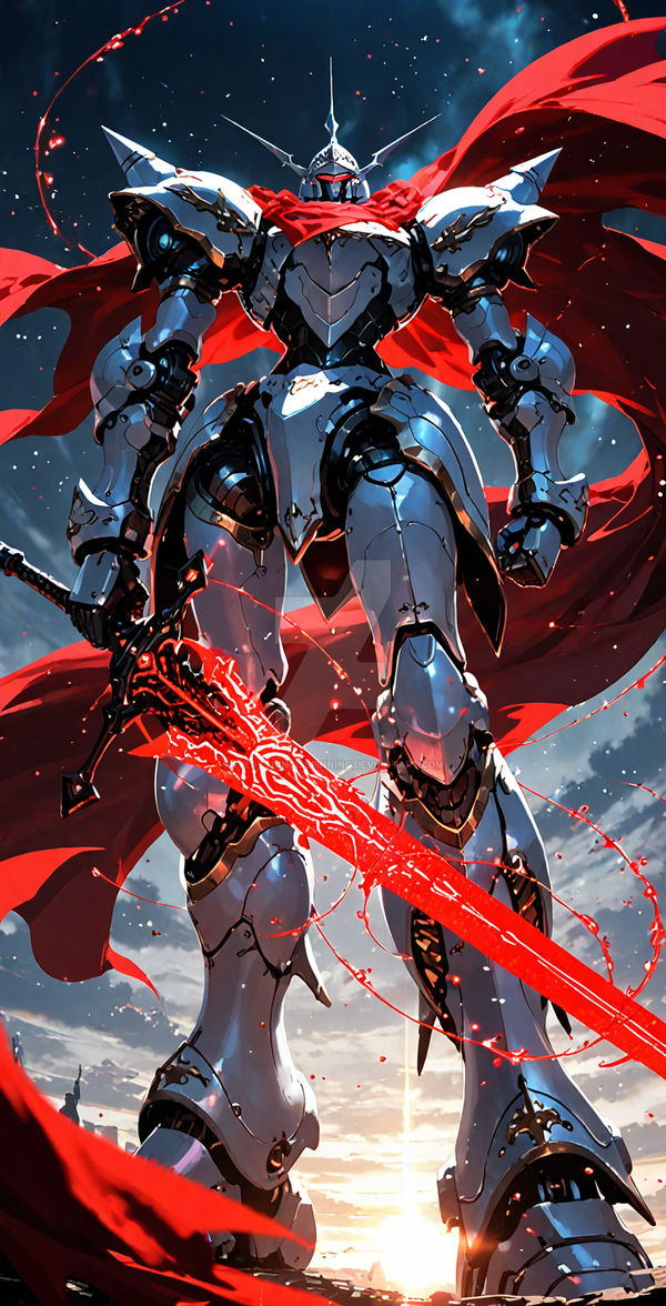 Red Gold Mech Red Mech by EverythingisSpinning on DeviantArt