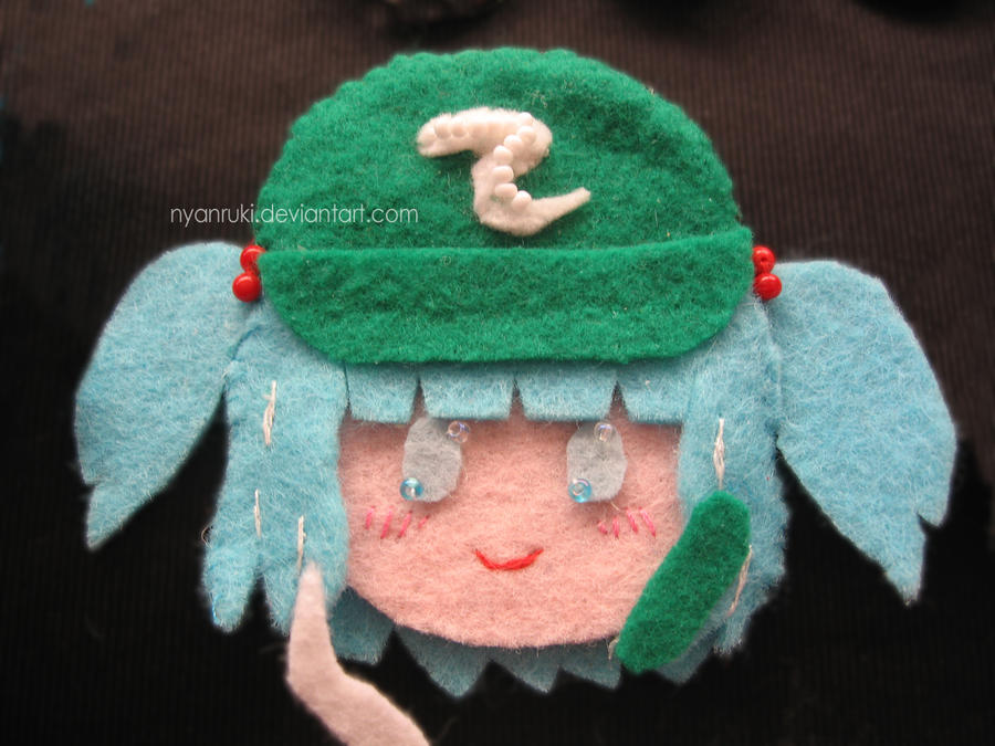 Nitori Kawashiro Brooch