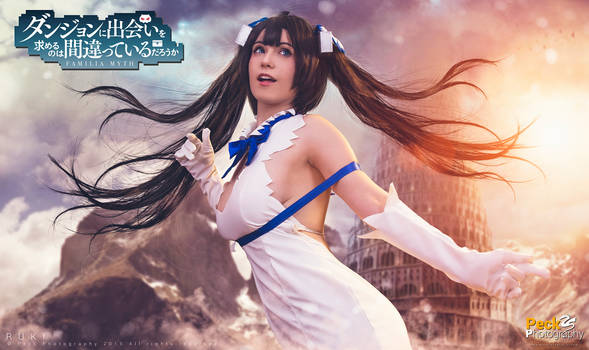 Hestia cosplay  1# -  Danmachi