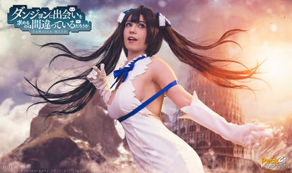 Hestia cosplay  1# -  Danmachi