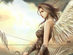 Cupid- wallpaper