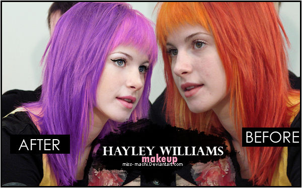 Hayley Williams Makeup 4 By Miss Machi On Deviantart