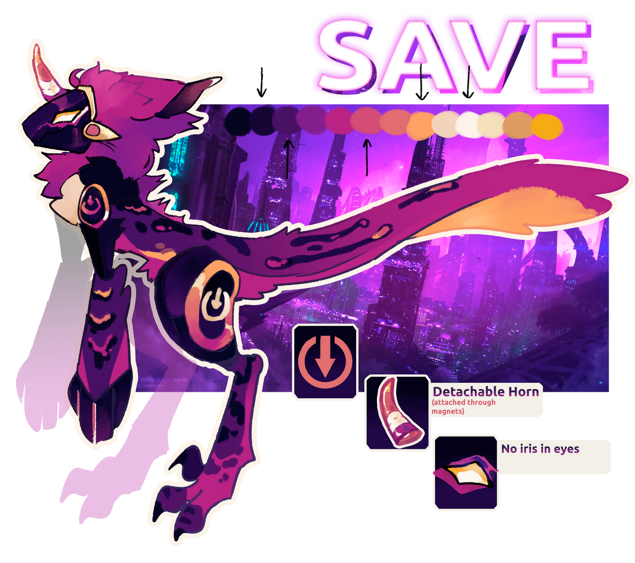 Protogen Commission by faurnn on DeviantArt