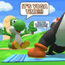 Nintendo3D Render: More Yoshi Yoga!