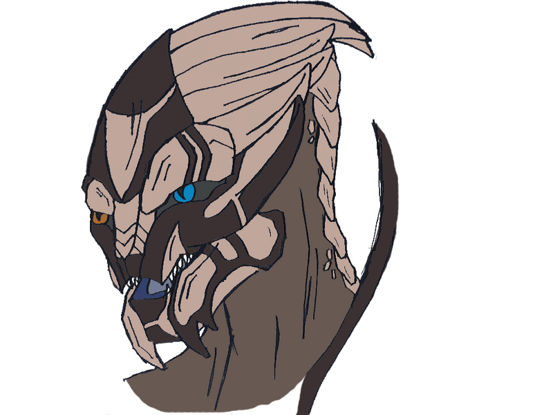 Turian-ification, Damian by Silent-Black-Sky45 on DeviantArt