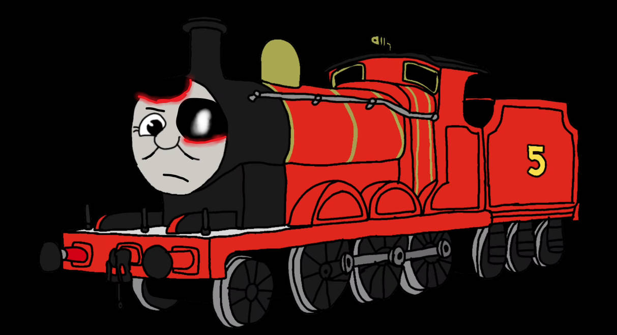 Creepy Of Thomas And Friends James by maulanarenner on DeviantArt
