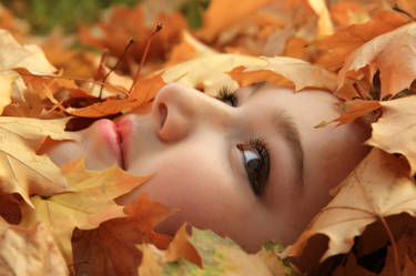 autumn portrait