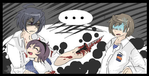 :Corpse party: Back off.