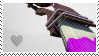 Splatoon stamp: Octobrush user by Veonara