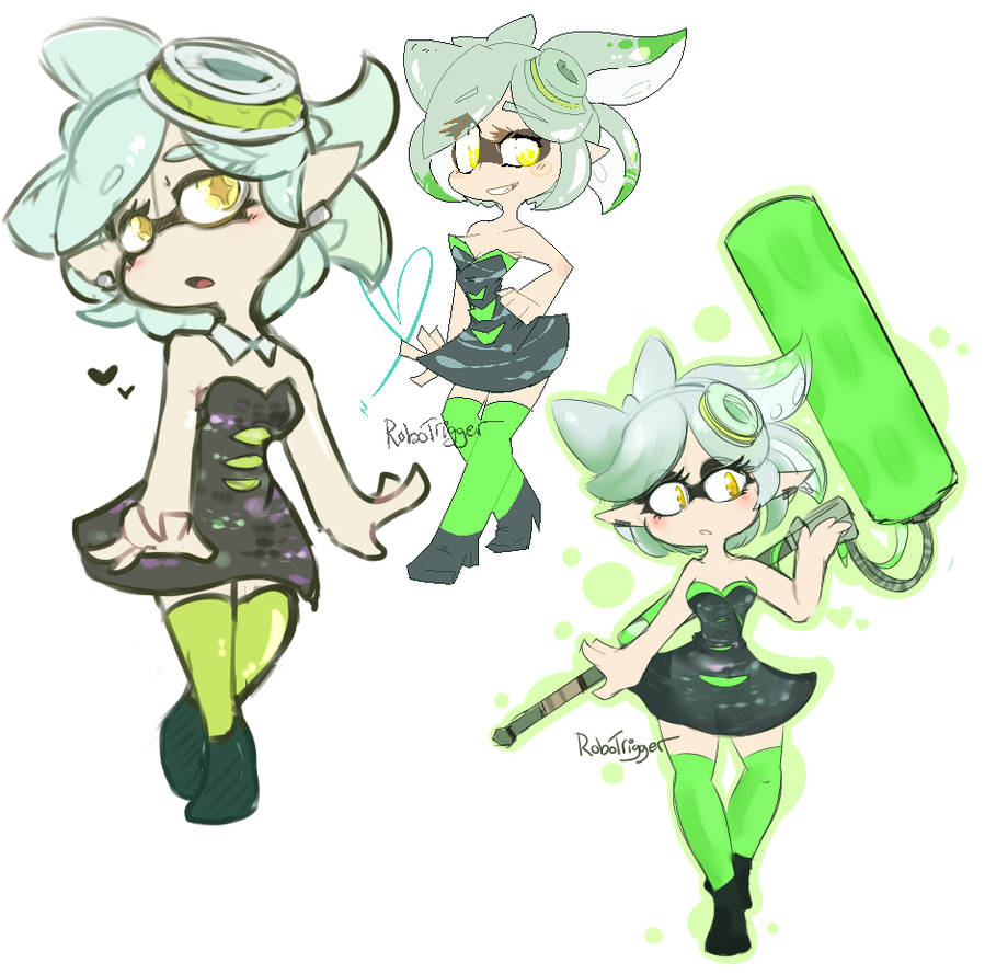 Splatoon: Marie doodles. by Veonara on DeviantArt