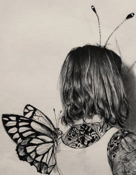 Butterfly girl
