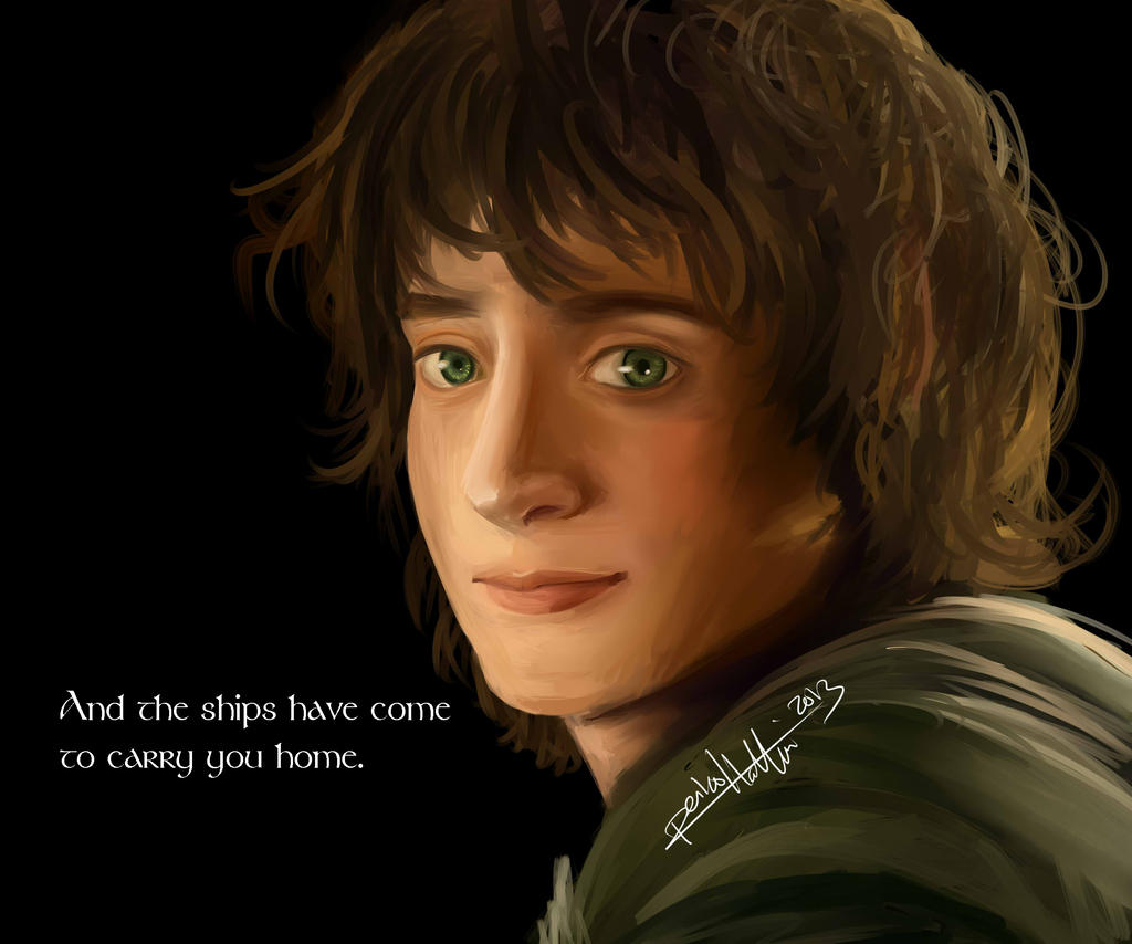 Frodo Deviantart Draw Quick Paint: Frodo by reikohattori on DeviantArt
