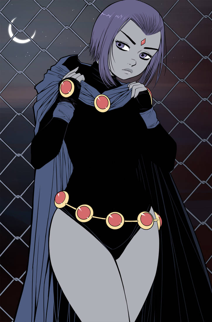 Raven: Moonlight in her Hair by ExMile