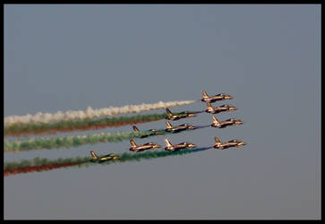 Frecce Tricolori.