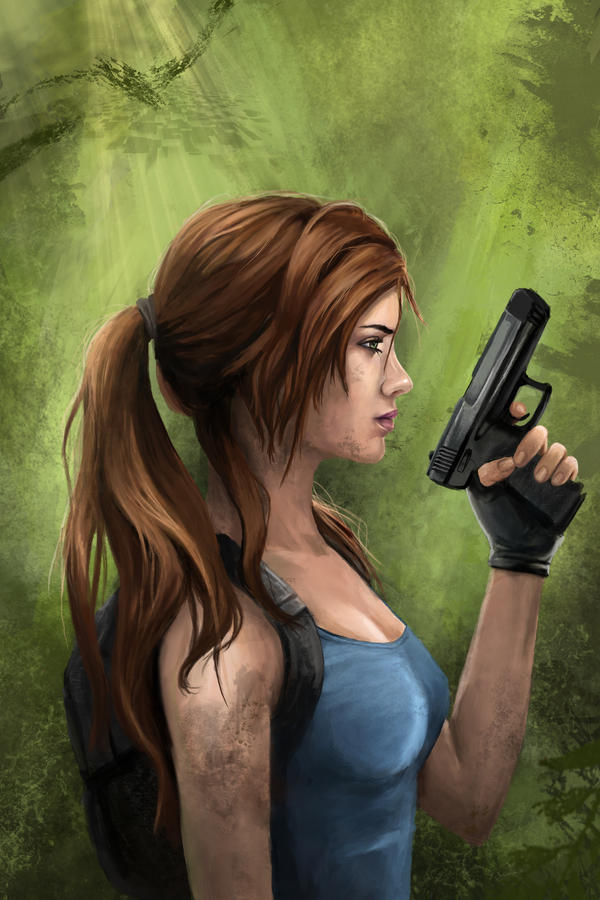 Ms. Croft -Tomb Raider 20 year Anniversary