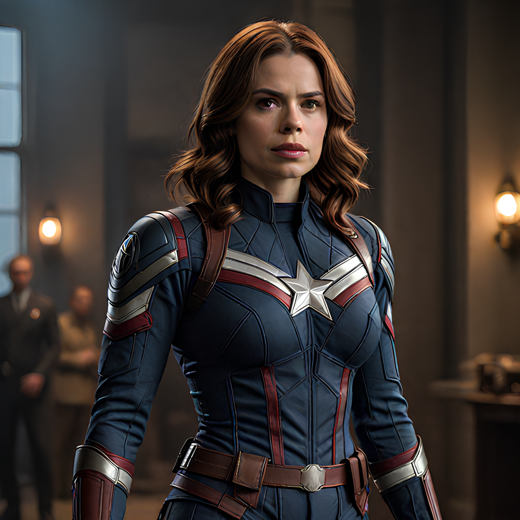 Hayley Atwell As Captain America By Eastwood04 On DeviantArt hayley-atwell-as-captain-america-by-eastwood04-on-deviantart