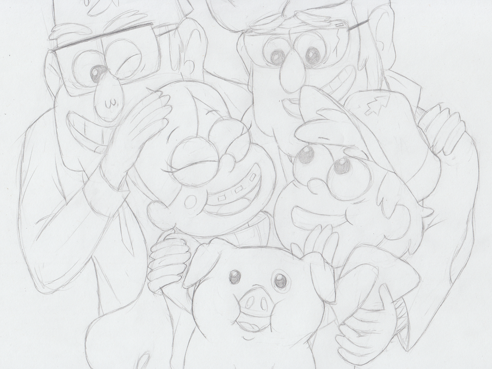 Pines Family Sketch