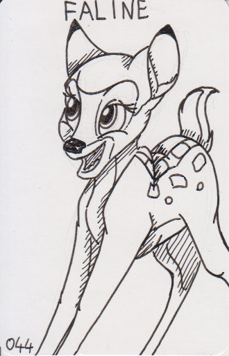 Faline Drawing Characters - Faline by RainstormCheetah on DeviantArt