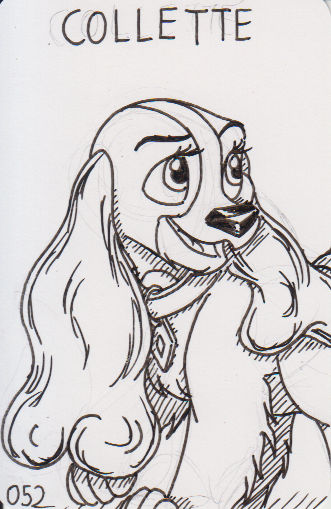 Characters - Collette by RainstormCheetah on DeviantArt