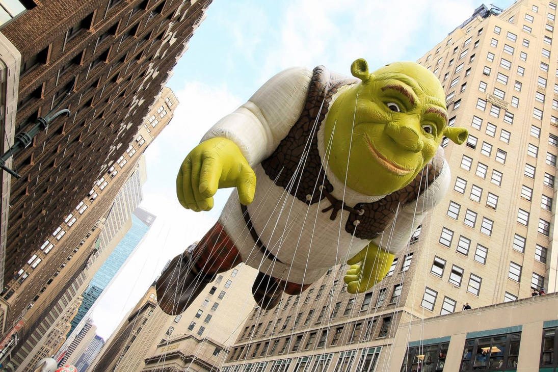 Shrek flies in the sky by BuzzLightyearRules80 on DeviantArt