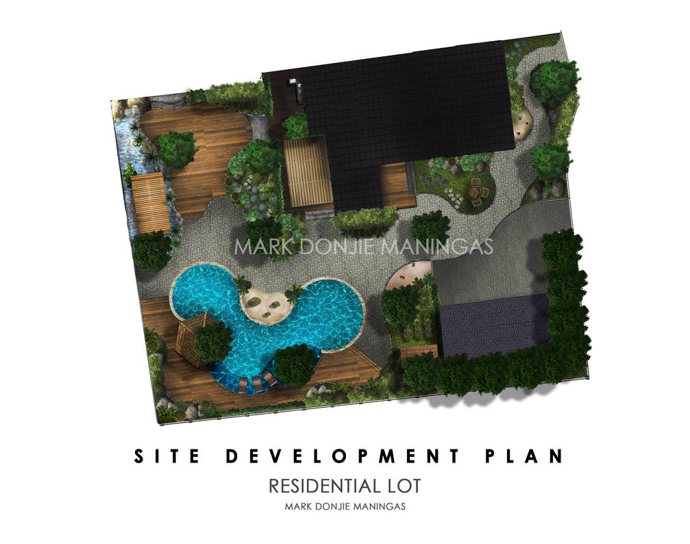 Site Development Plan - Residential Lot by mdmaningas on DeviantArt