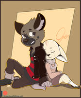 Haida and Fenneko