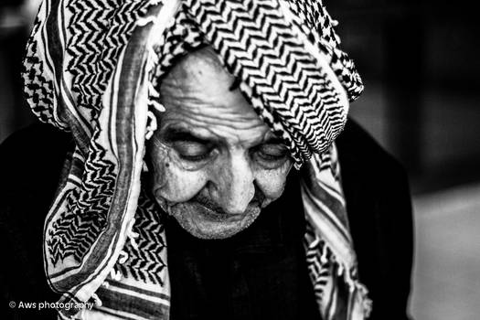 palestinain old man