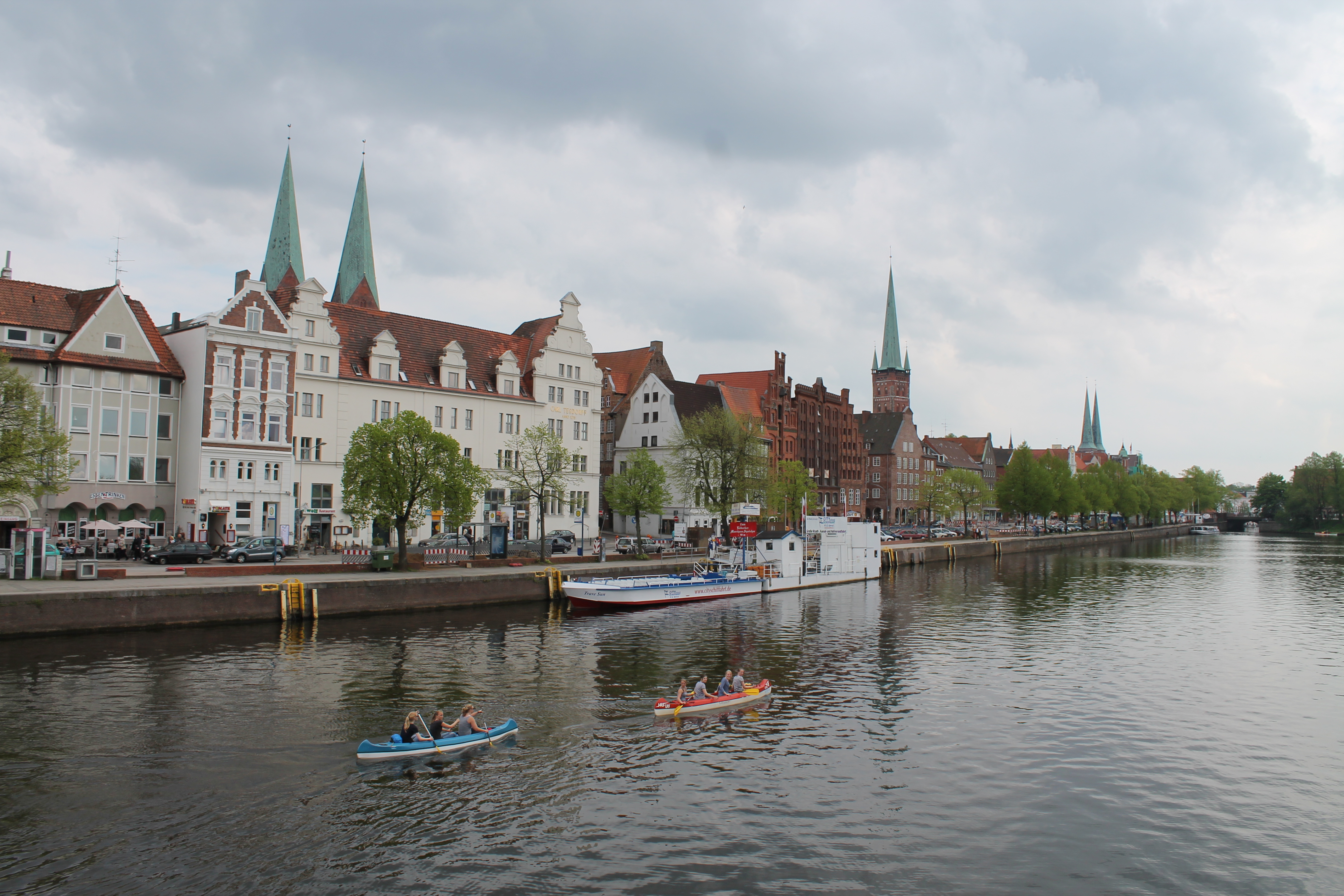 Trave river, Lubeck