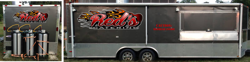 Red's Catering Logo