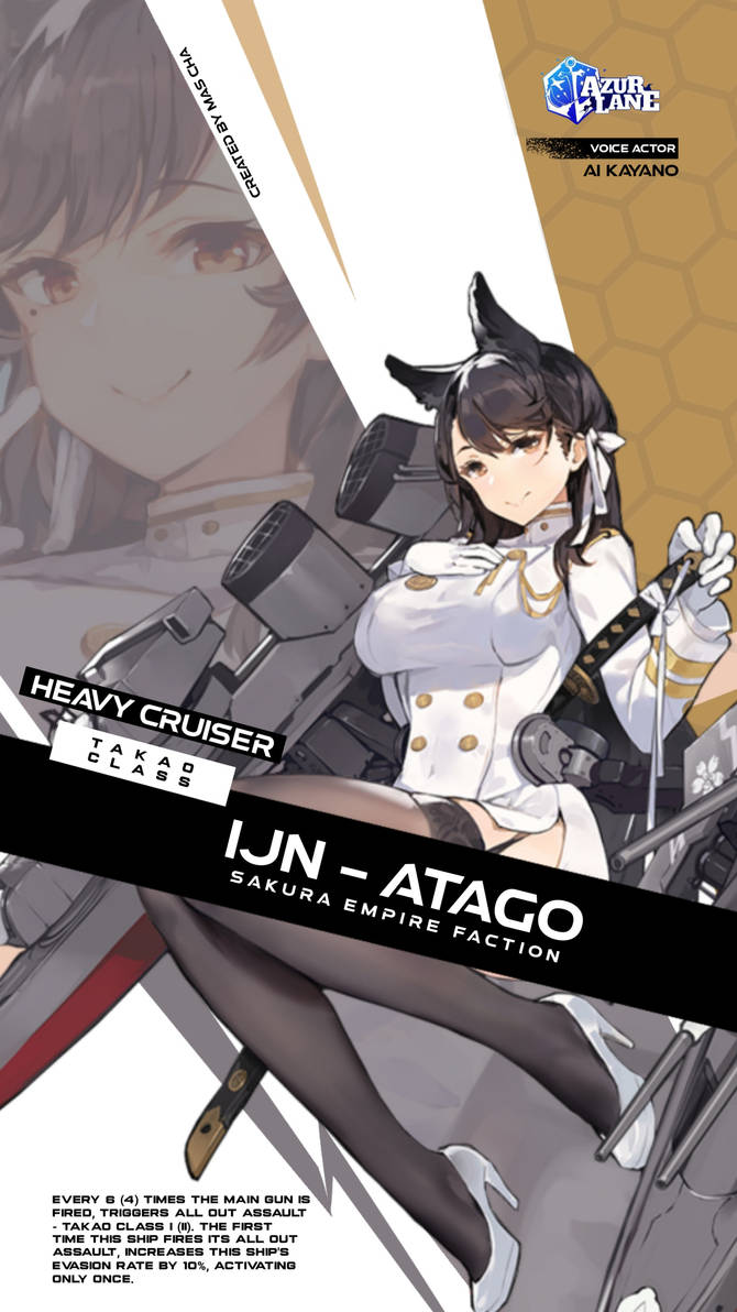 Atago Azur Lane Wallpaper by MasChaaa on DeviantArt