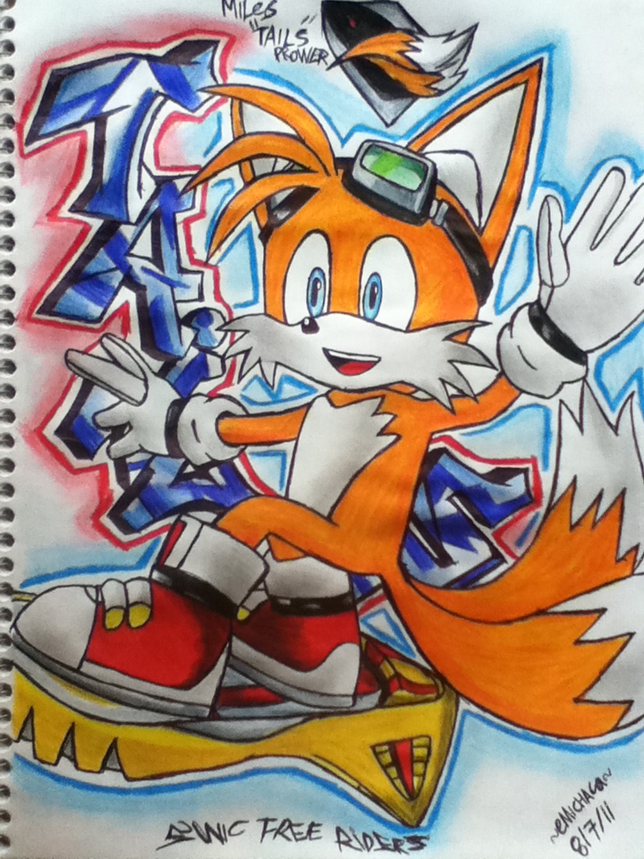 Tails_Sonic Free Riders