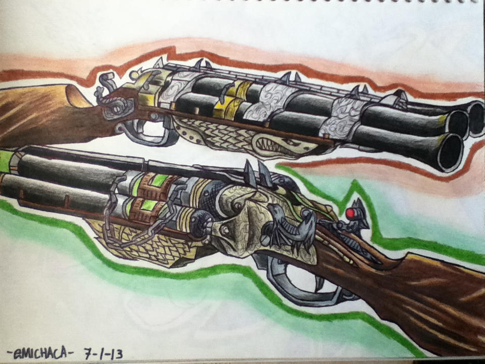 MOB OF THE DEAD Blundergat And Acid Gat by emichaca on DeviantArt