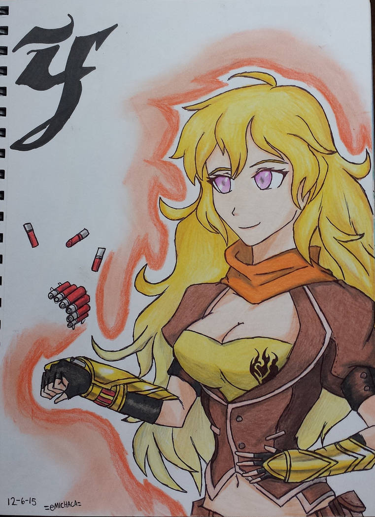 Yang Rwby Custom RWBY Yang by emichaca on DeviantArt