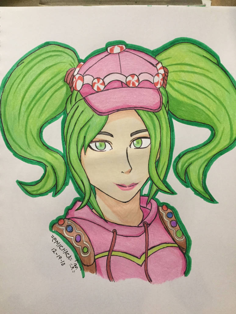 Fortnite Zoey Skin by emichaca on DeviantArt