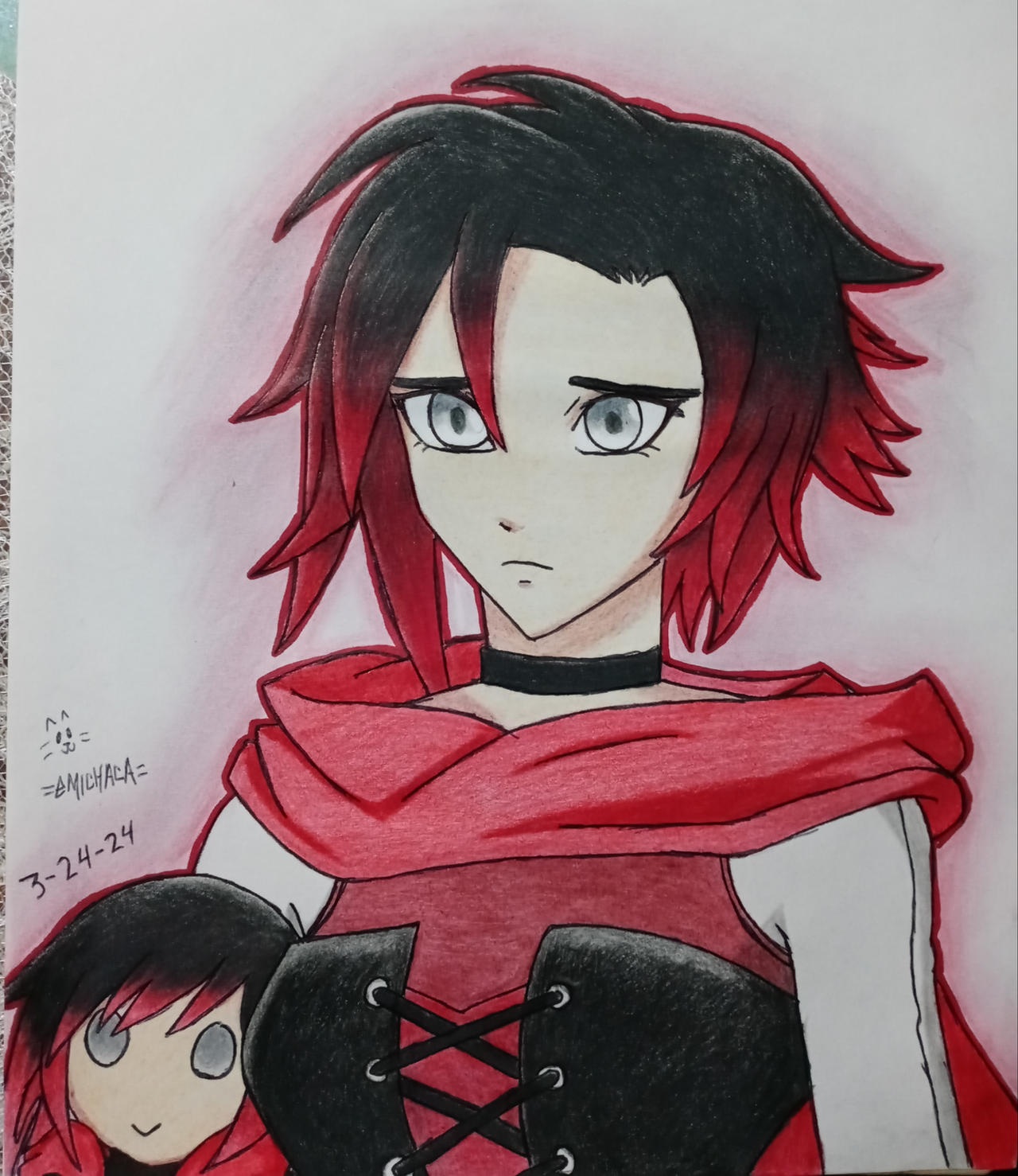 Ruby Rube Sad Ruby Rose Sad by emichaca on DeviantArt