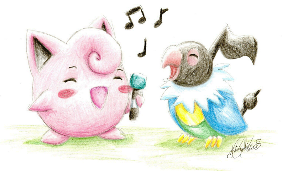 Pokemon - Sing by Fox7XD on DeviantArt
