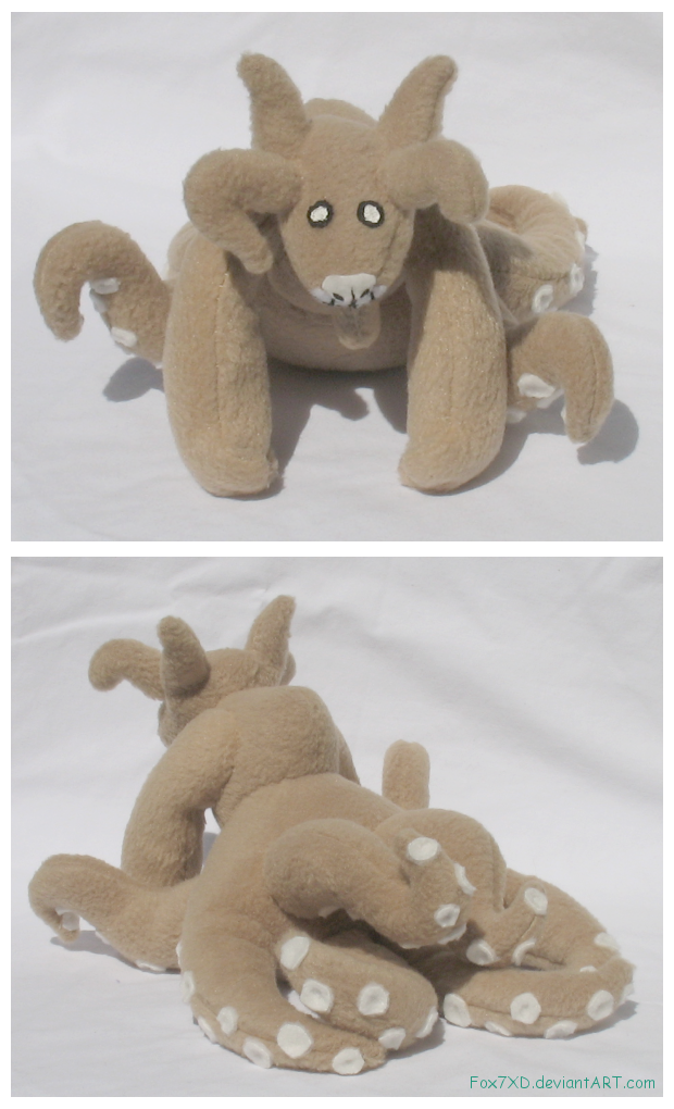 Tailed top beasts plush