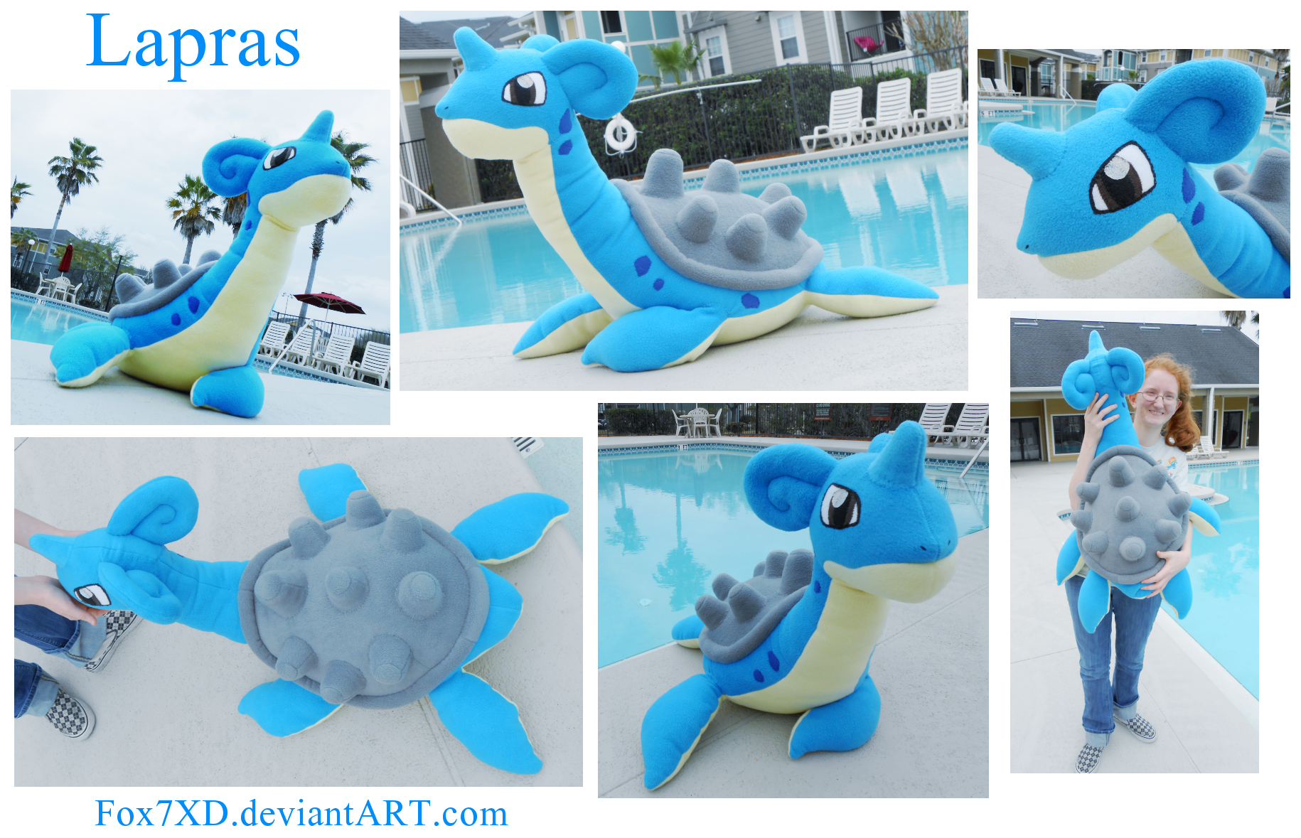 Lapras plush top