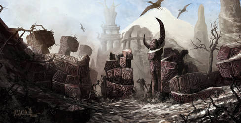 Skywind Daedric Ruins