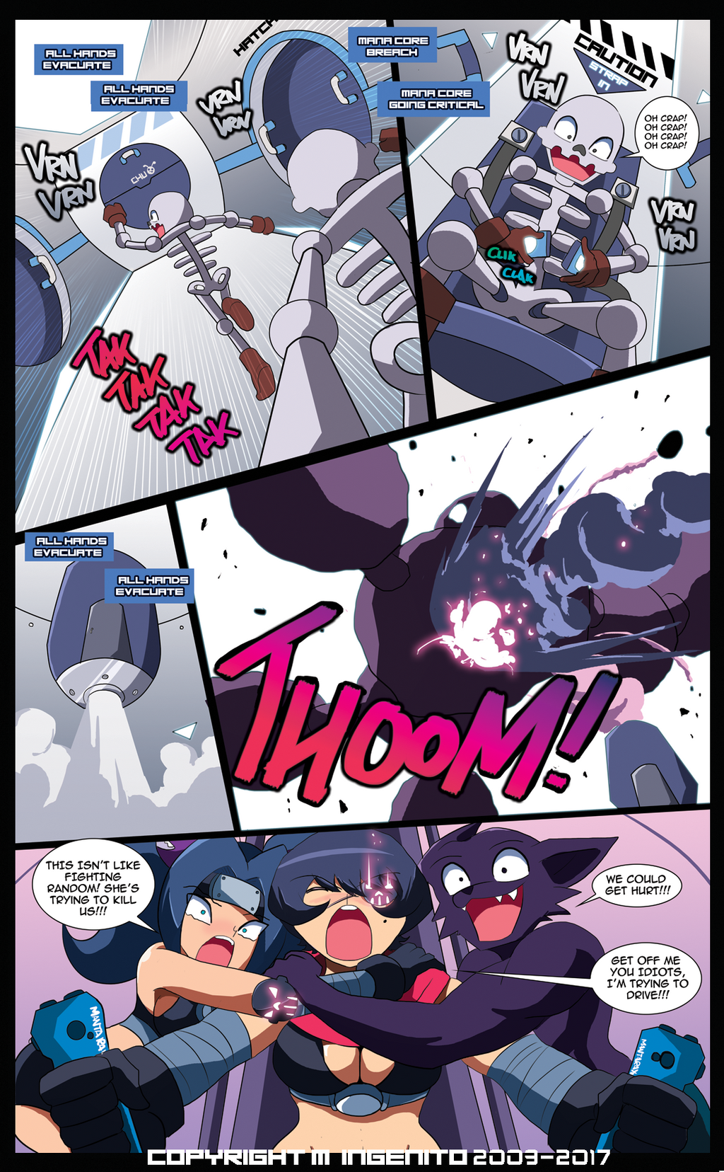 The Pirate Madeline Page74: Mana Core Breach