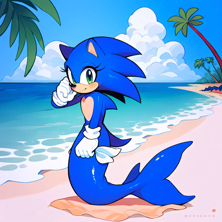 Sonic Mermaid By Goodman3 On DeviantArt sonic-mermaid-by-goodman3-on-deviantart