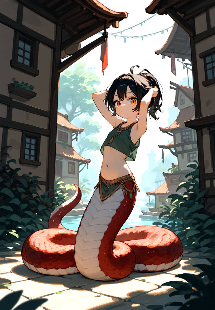 Lamia Female Ranger Lamia Girl by goodman3 on DeviantArt