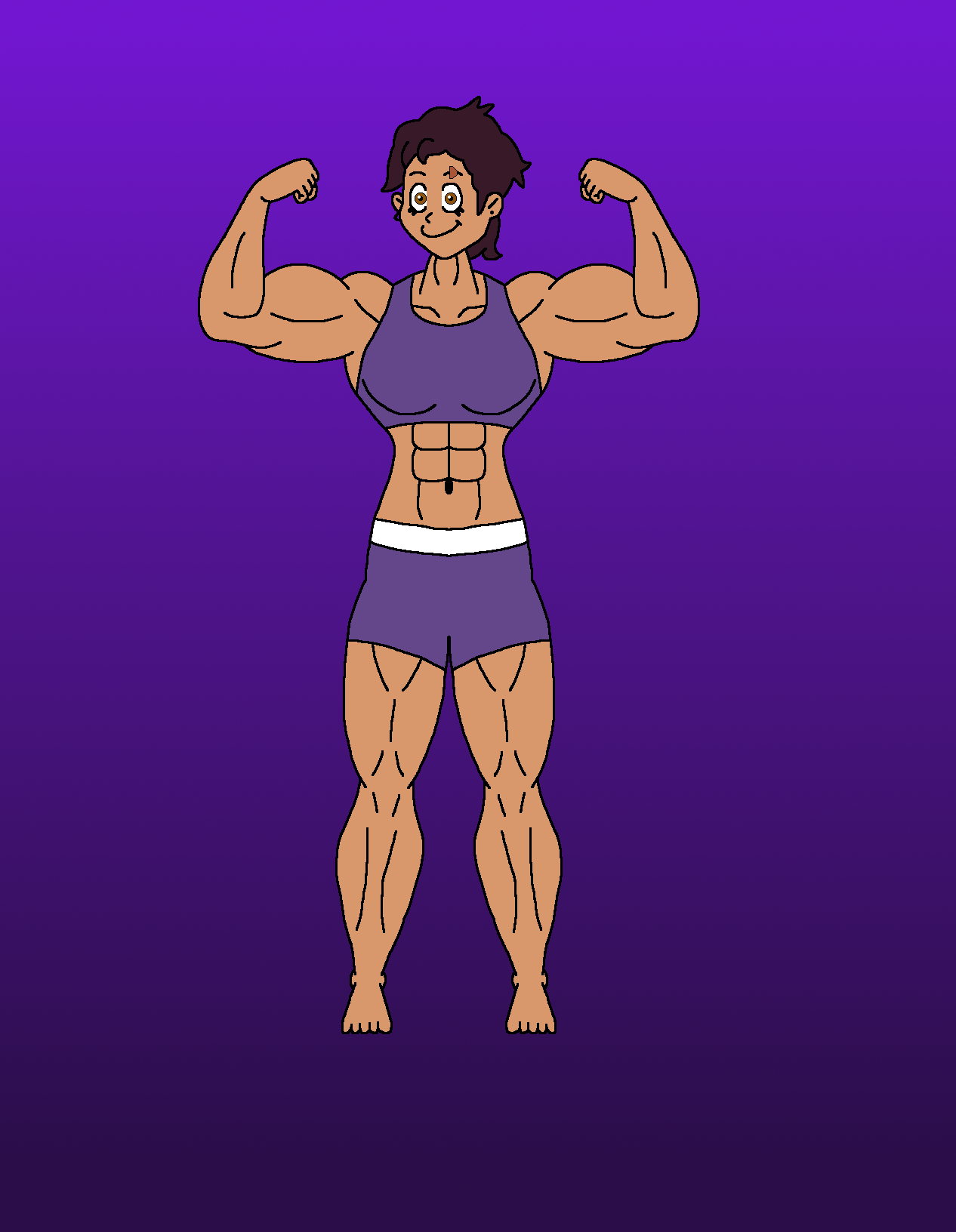 Buff Fitness Luz by TaylorsToonAdventure on DeviantArt