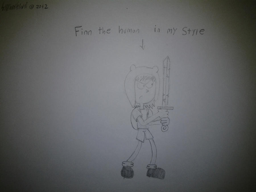 Finn the human in my style